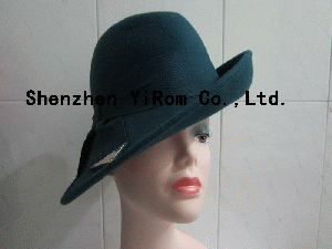 felt hat,wool hat,winter hat,dress hat: YRWF14001