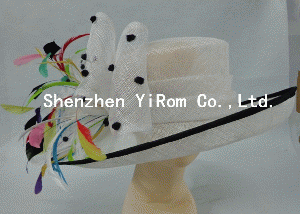 cocktail hat, sinamay hat,church hat,derby hat,race hat: YRSM14078